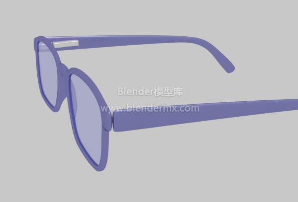 紫色眼镜-魔酷网