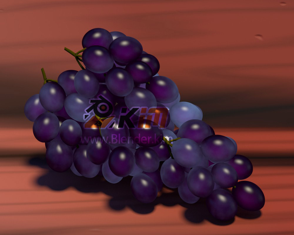 紫色葡萄的循环-魔酷网