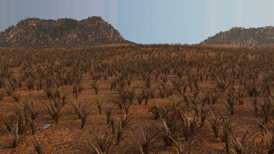 真实的沙漠场景-魔酷网