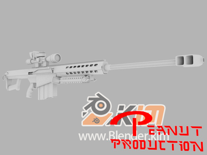 巴雷特M82狙击枪-魔酷网