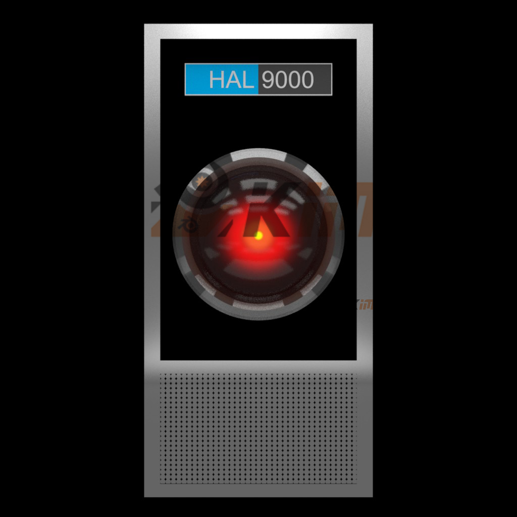 HAL 9000用于循环风扇艺术的简单设置-魔酷网