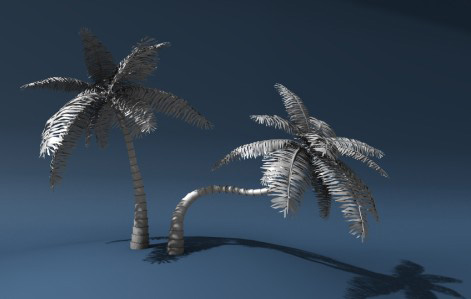 可伸缩棕榈树-魔酷网