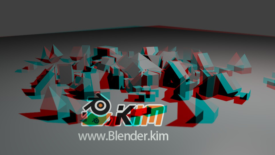 在Blender中合成3D立体画-魔酷网